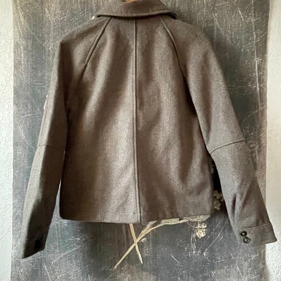 Avec Les Filles Brown Zip Up Barn Jacket Size XS - Picture 9 of 9